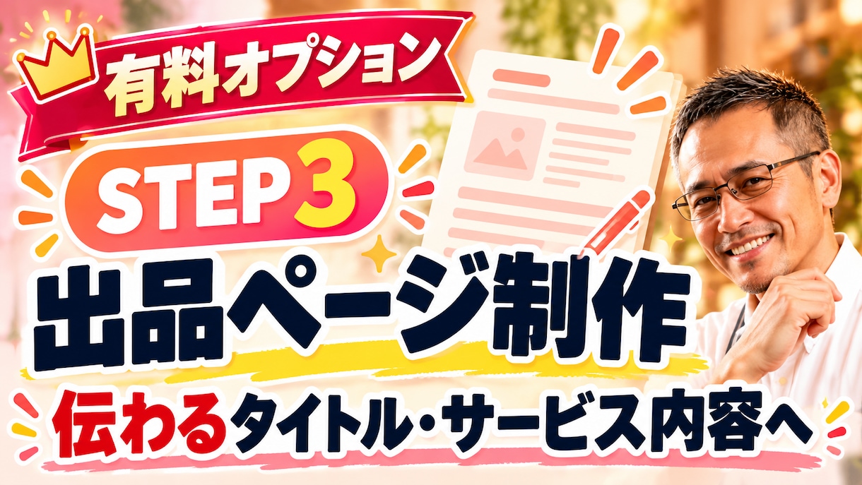 あなたの得意をココナラ出品で形にし【簡易版】ます あなたの経験を、ココナラの商品にします イメージ9
