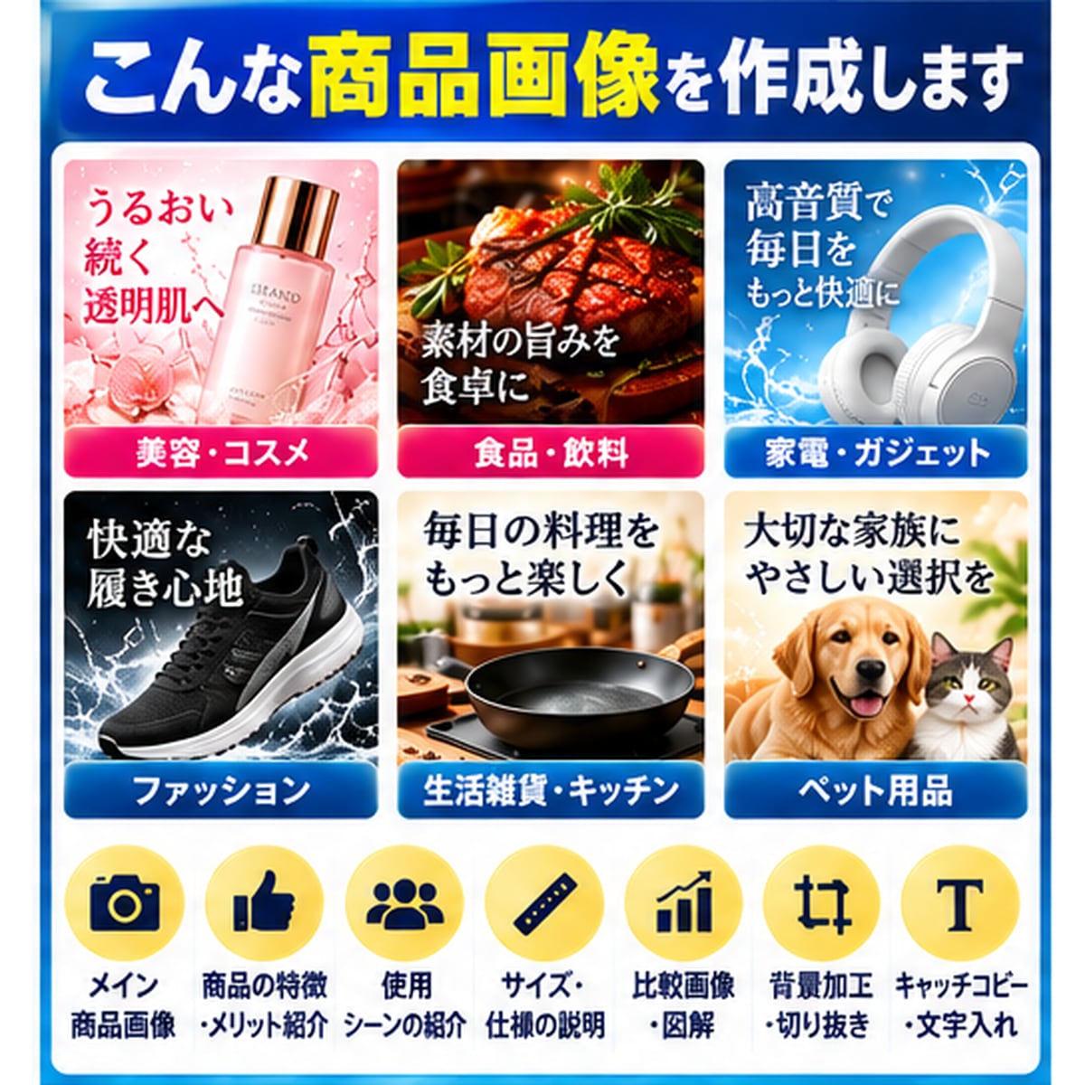 写真を送るだけ！売れる商品画像を作成します Amazon・楽天・Yahoo!・メルカリ対応 イメージ2