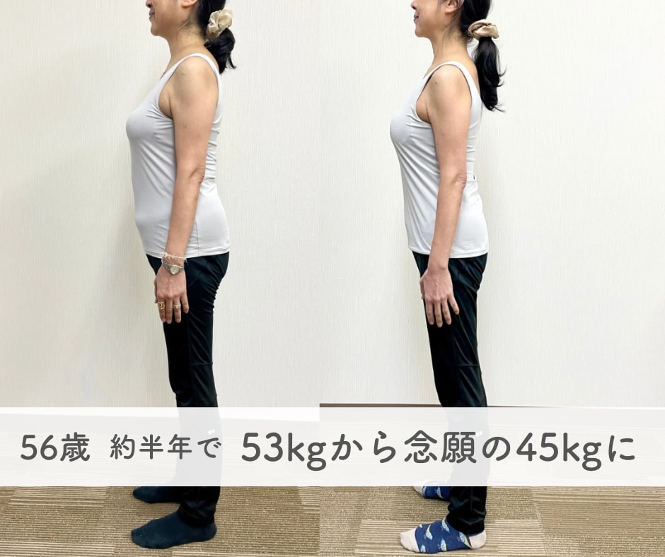 なにしても痩せられない、そのお悩み解決します 57歳パーソナルトレーナーがお悩みに丁寧に寄り添います イメージ2