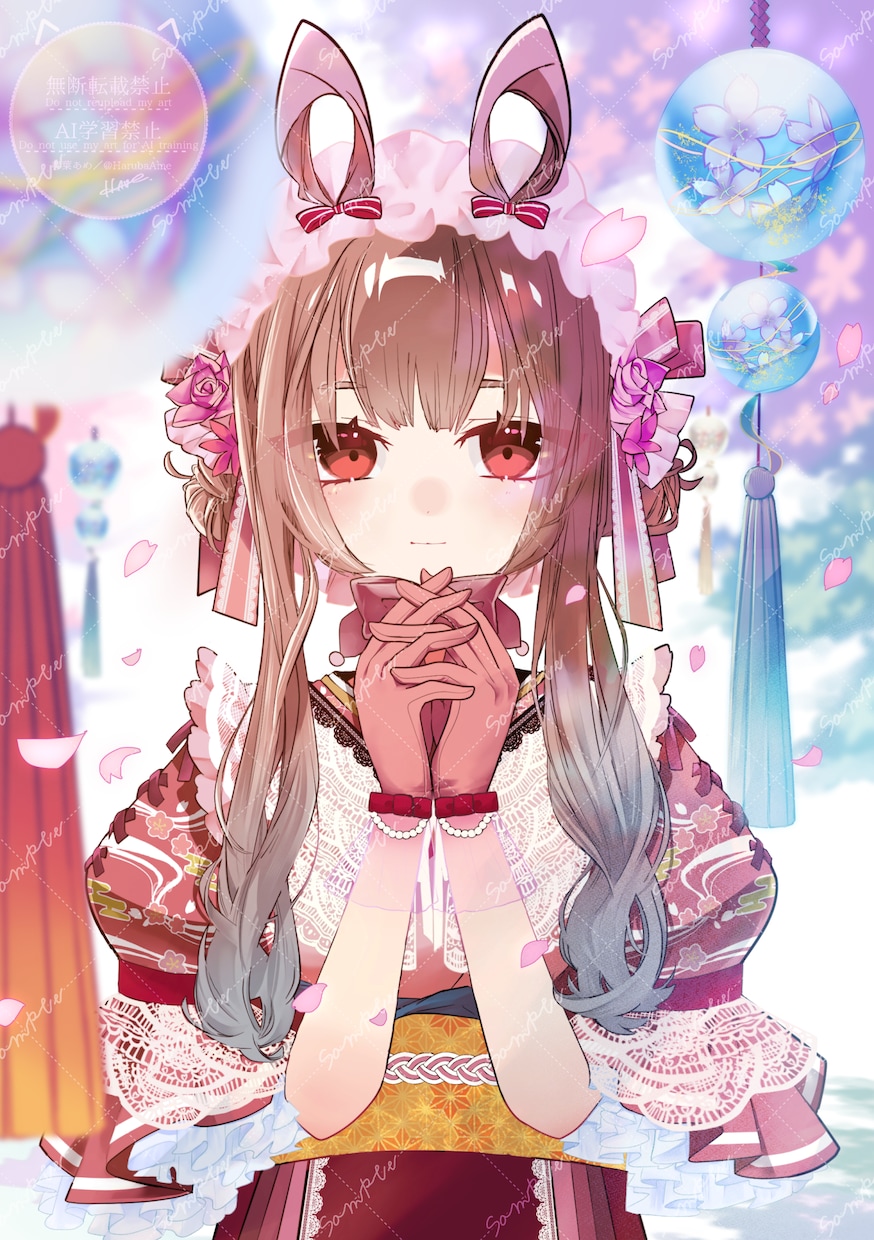 煌めくドーリーフェイス！全身＆デフォルメ描きます MV・サムネに！／アイコン等に！／お気軽にご相談下さい！ イメージ1