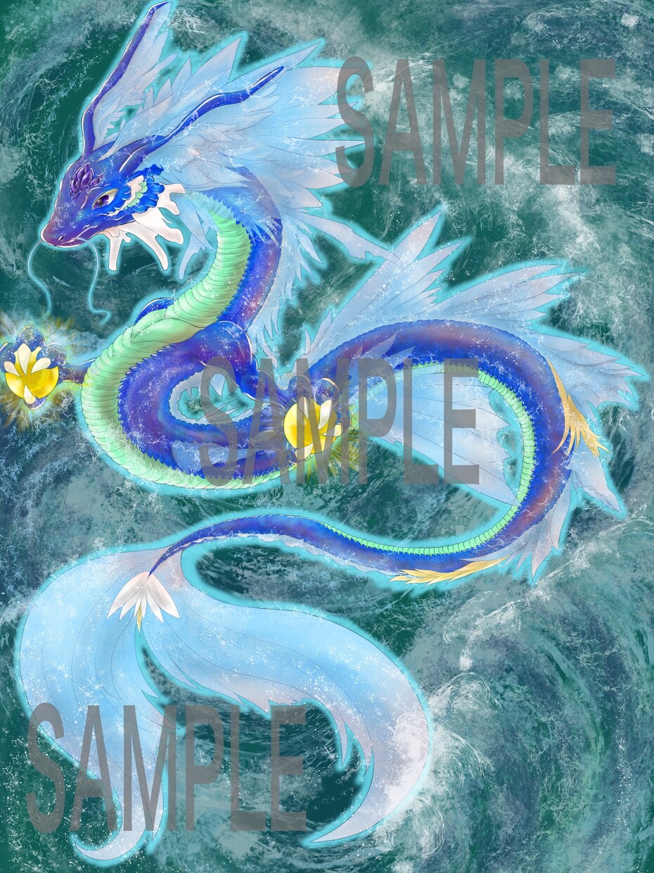 あなたについている龍を描きます あなたについている龍をチャネリングして描かせて頂きます。 イメージ1