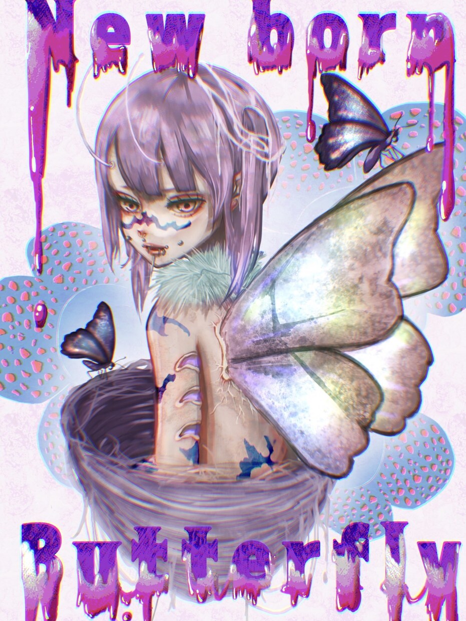 商業利用可能！刺激的で個性的なイラストを描きます 他とはかぶらない、オリジナリティ溢れる一枚絵を制作いたします イメージ5