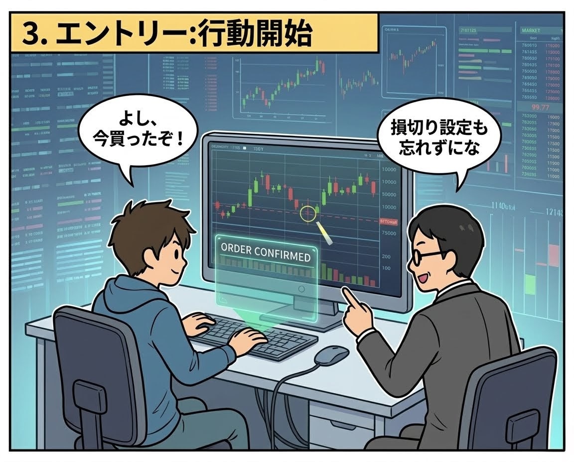 出来高・チャート・資金管理を基礎から丁寧に教えます 株式投資を基礎から学び「なんとなく売買」から卒業したい方へ イメージ4