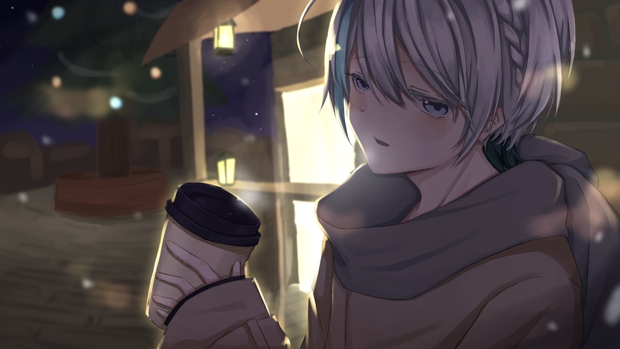 繊細な雰囲気のイラスト　動画・個人問わず承ります 背景込みのイラストです。人物なしの背景のみでも可 イメージ6