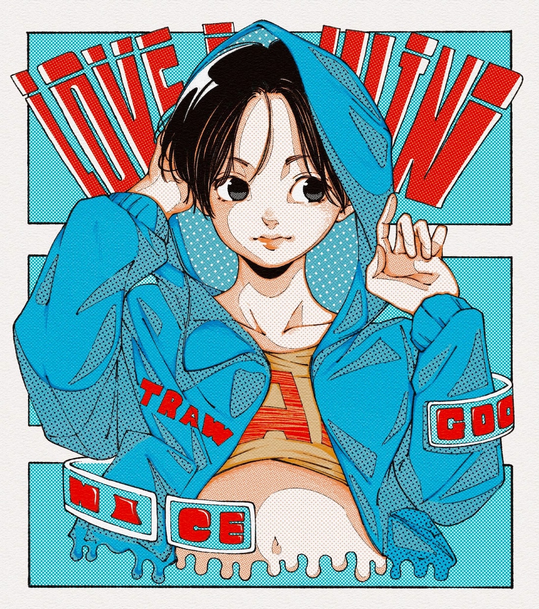 SNSで目立つ！レトロポップなイラストを提供します あなただけの"個性"をアイコンに イメージ7