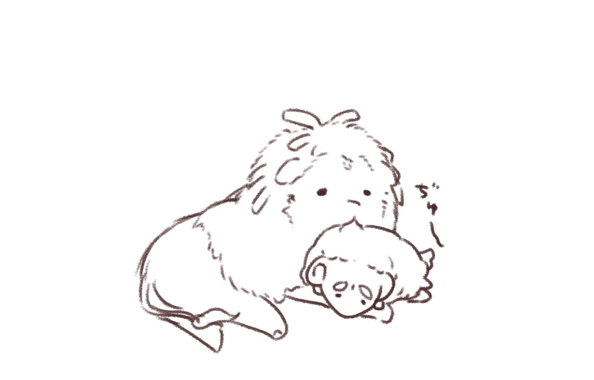 かわいいふわふわを描きます よくわからないけどかわいい。日々のちょっとした癒しに イメージ5
