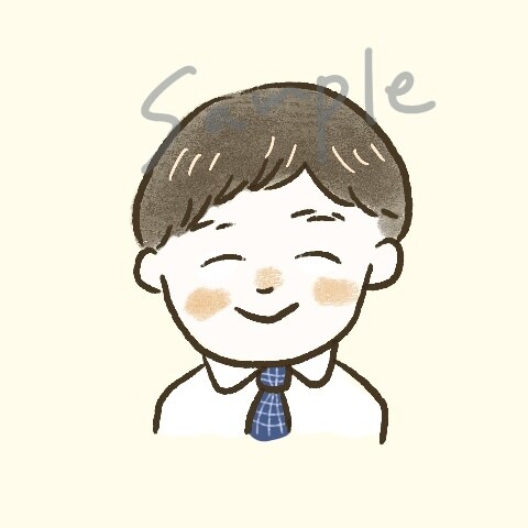 商用◎SNSで使えるシンプル可愛いアイコン描きます あなただけの癒されるアイコンでQOLをあげよう♪ イメージ6