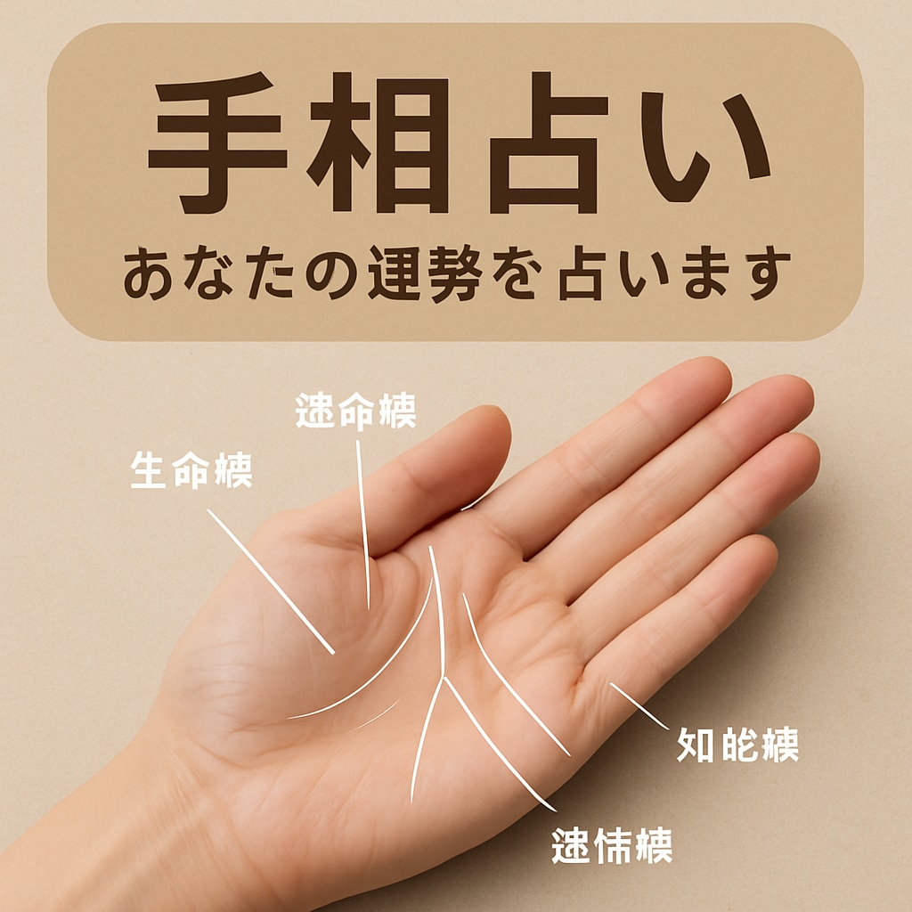 写真一枚で手相占いを行います 写真一枚！最短5分で手相占いを イメージ1