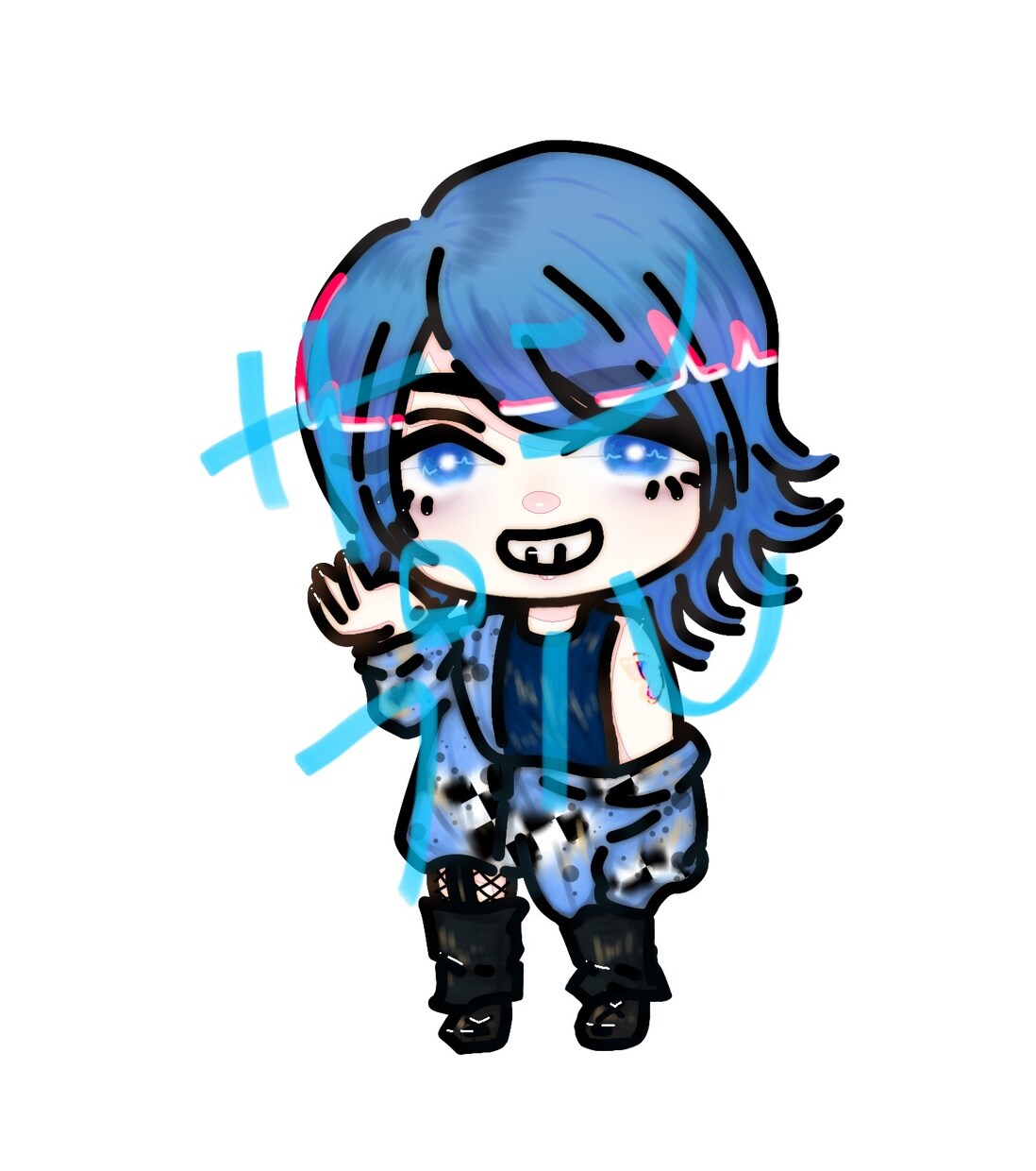 ミニキャラ描きます 可愛めのミニキャラを特徴的にかきます！ イメージ3