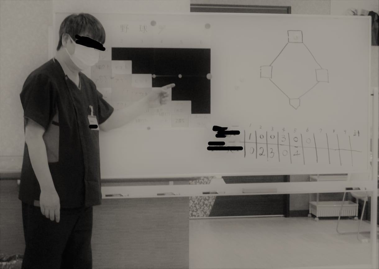 レクレーション用 簡単「野球ゲーム」を提供します デイサービスなどで、少ない職員数でレクを提供 イメージ1