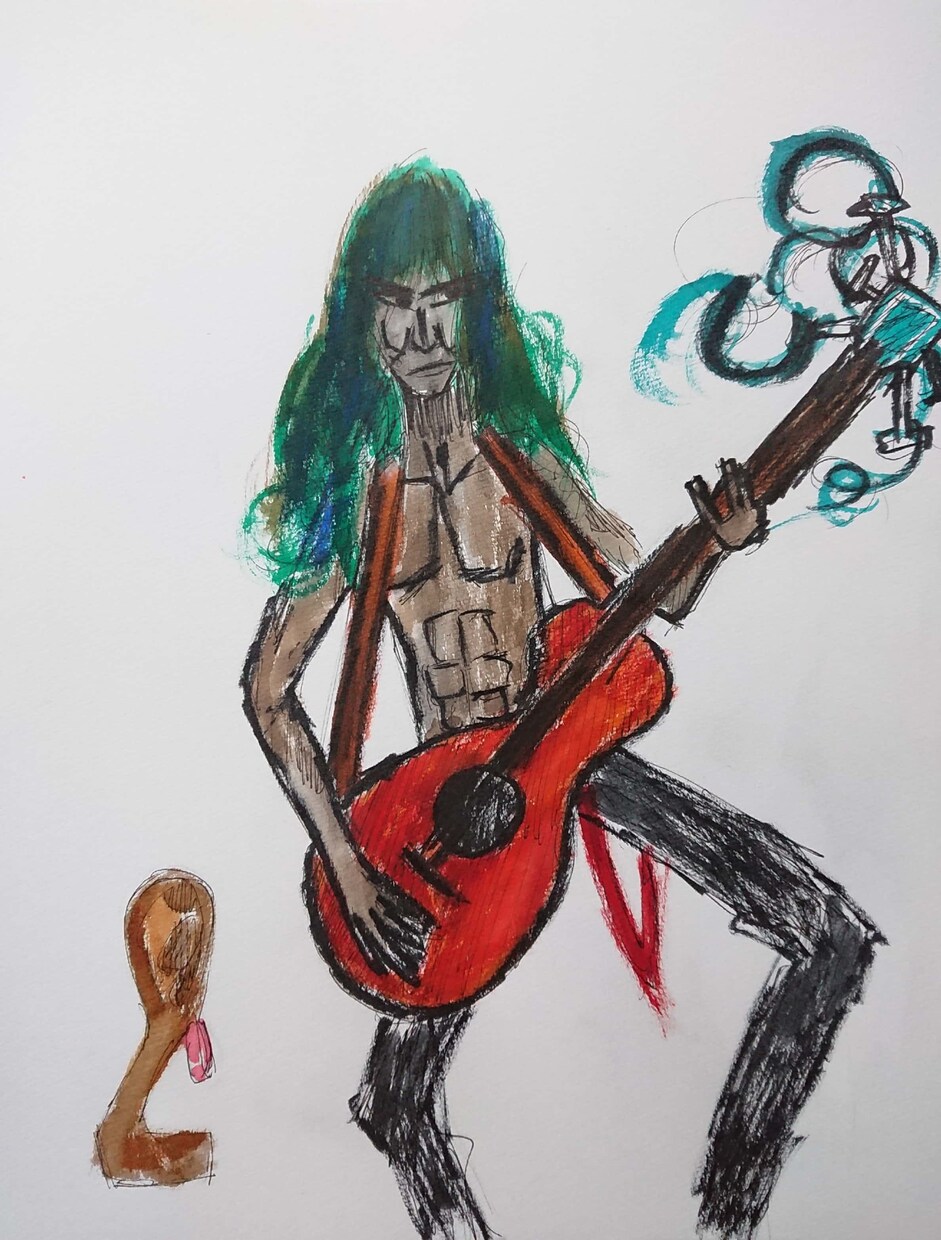 イカれたヤバい絵から神秘的な優しい絵まで描きます 趣味がなく悩んでいる方や仕事でお疲れの日々を送っている方へ！ イメージ9