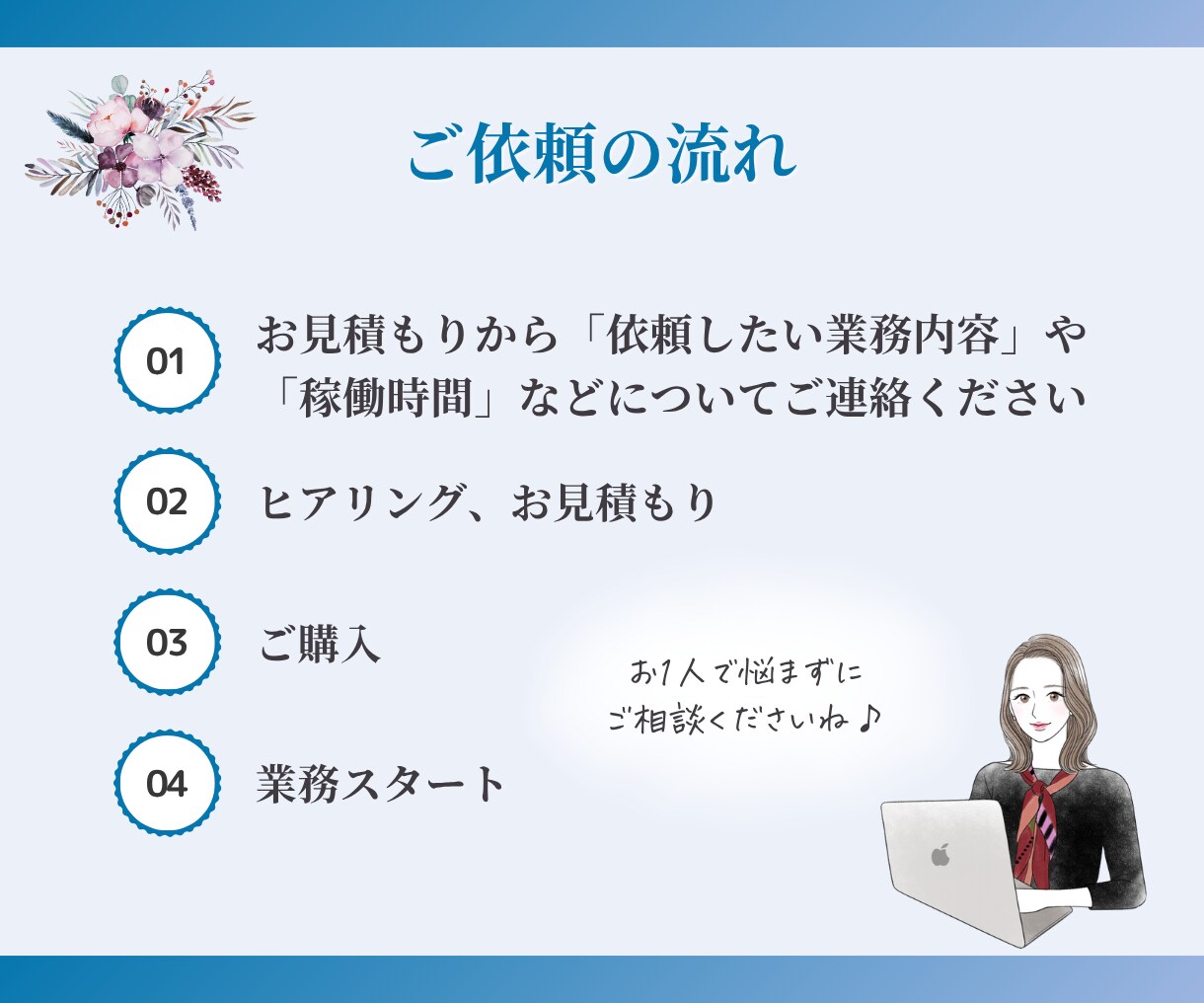 1ヶ月お任せ◎ 秘書業務・事務など幅広く対応します 「あれっ、忘れてた」をゼロに！ イメージ7