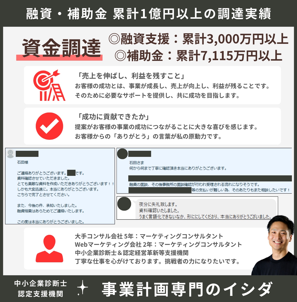 創業融資の創業計画書と追加書類一式で成功率上げます 創業計画書だけで大丈夫？面談に役立つ資料を作成。認定支援機関 イメージ9