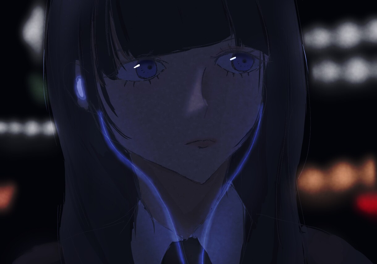 イラスト（一枚絵）を作成します 背景と人物のあるイラストを作成します イメージ4