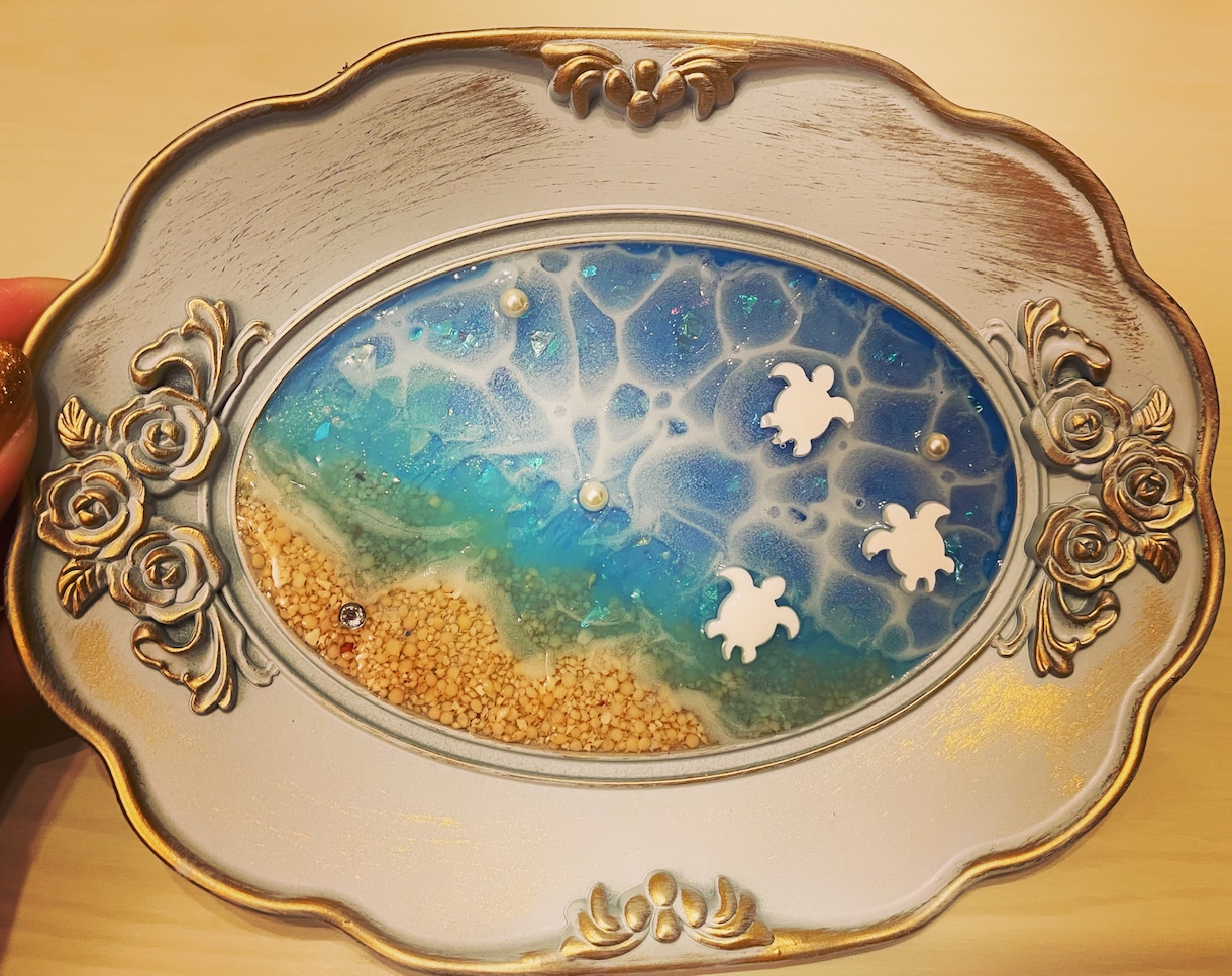 旅の思い出をアクセサリーに詰め込みます 海で拾った貝や砂、砂金や小さなお花などをアクセサリーに！ イメージ1