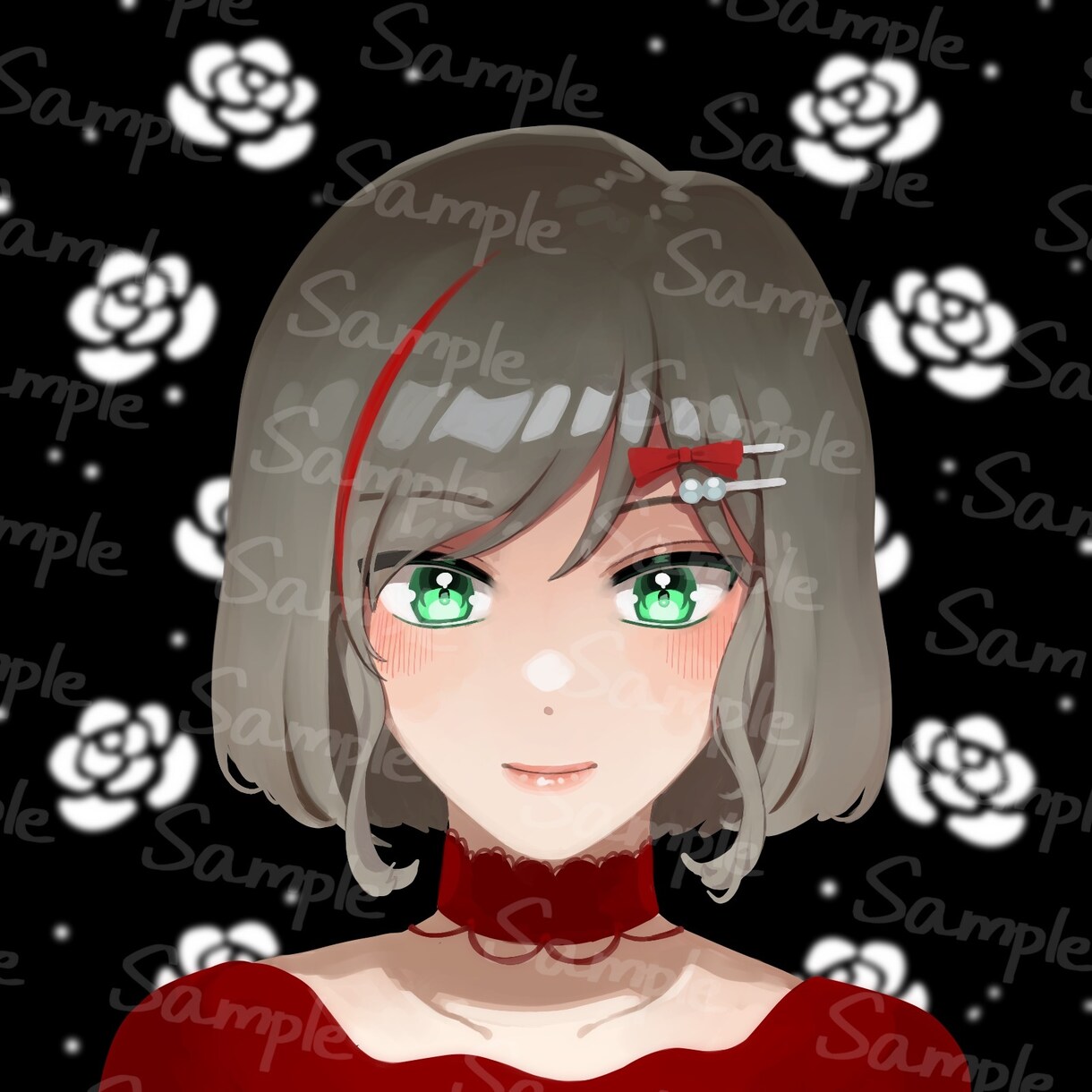 立体感のあるアイコンイラスト制作します 潤いと艶のある塗りでキャラを魅力的に描きます！ イメージ3