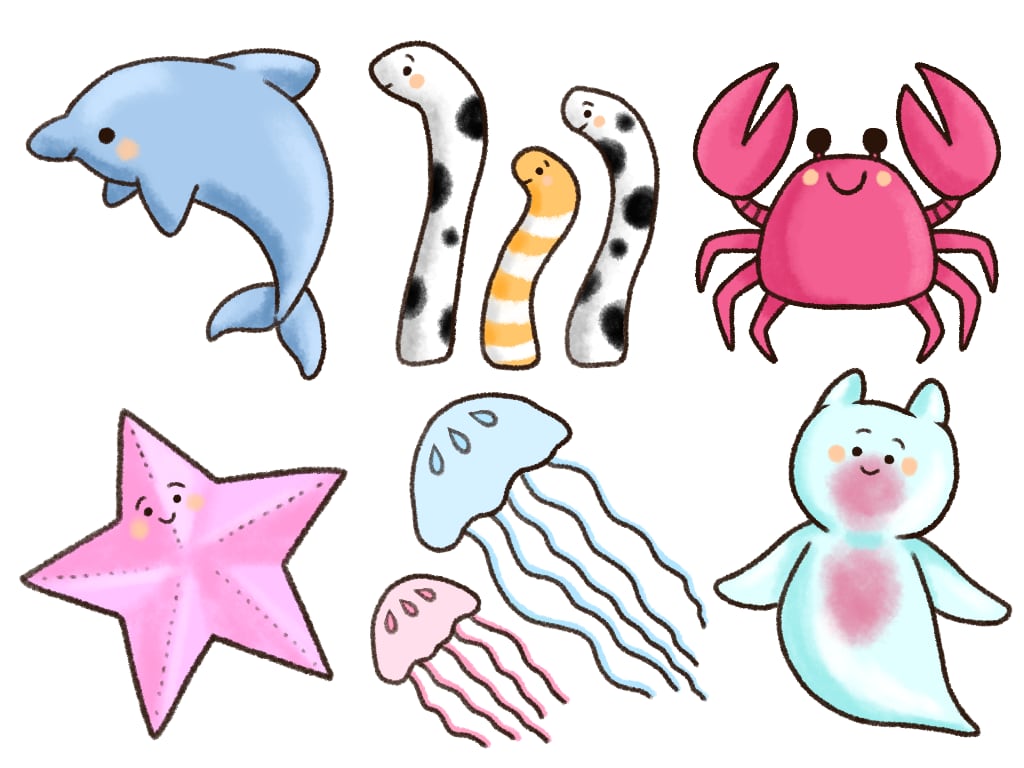 ほんわか可愛いキッズ向けのイラストを制作します 子供向けYouTube・幼稚園・保育園のプリントなどにも！ イメージ5