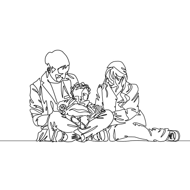 お気に入りの写真をお洒落な線画にイラストします 人とは一味違うアートなアイコンにしませんか イメージ3