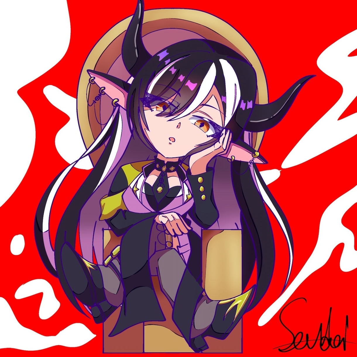 世界観をキャラ化します 世界観持ってるけど再現出来ない人向けに描いてます！ イメージ3