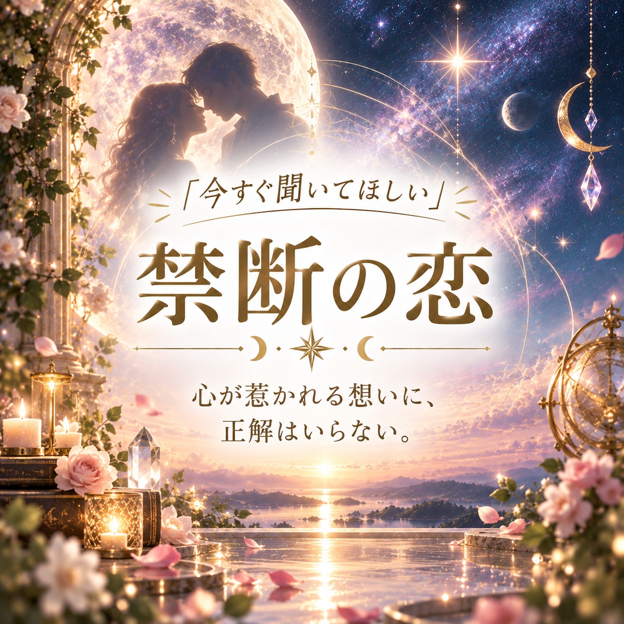 禁断の恋◇誰にも言えない想いを読み解きます 複雑な恋の中にある本音とご縁の流れを丁寧に紐解くリーディング イメージ1