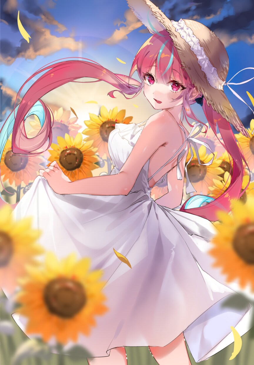 透明感のある女性キャラデザ、イラスト制作いたします つやっとした透明感のある塗りのイラストいかがですか？ イメージ5