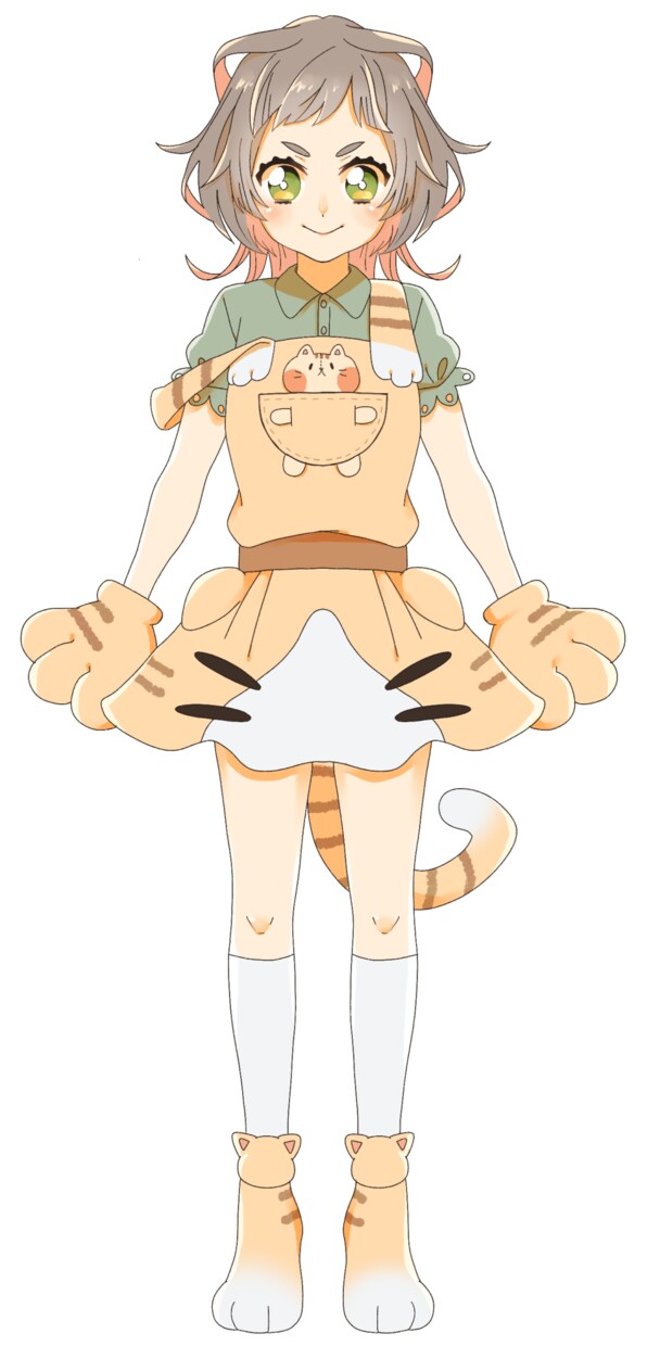 商用可能！キャラクター作成致します Live2Dキャラクターのパーツ分けイラストを提供します。 イメージ3