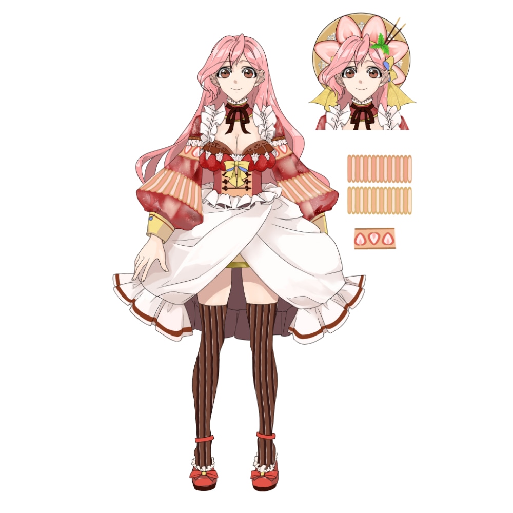 OC・TRPG・配信用立ち絵描きます 【残り３枠】TRPG・IRIAMなど簡単立ち絵【限定価格】 イメージ4