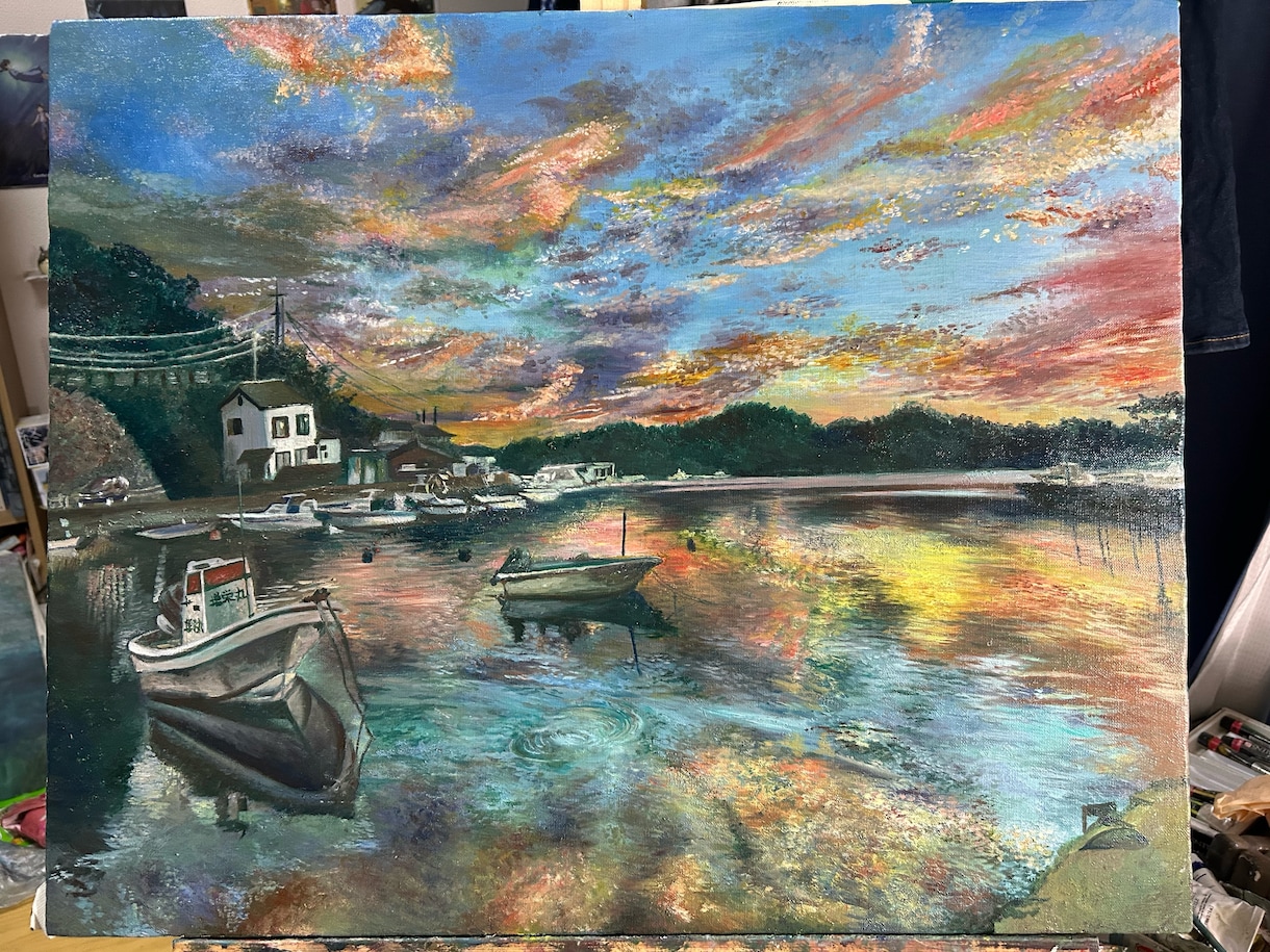 写実絵、幻想的な空想画、心象風景をお描きします あなただけの心象風景を世界でたった1枚に残します イメージ1