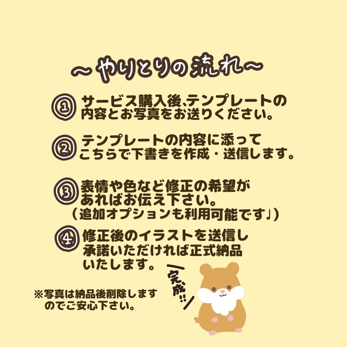 即納格安♡1500円で動物アイコンお作りします 即納格安！シンプルでゆる可愛いアイコンイラストお作りします イメージ2