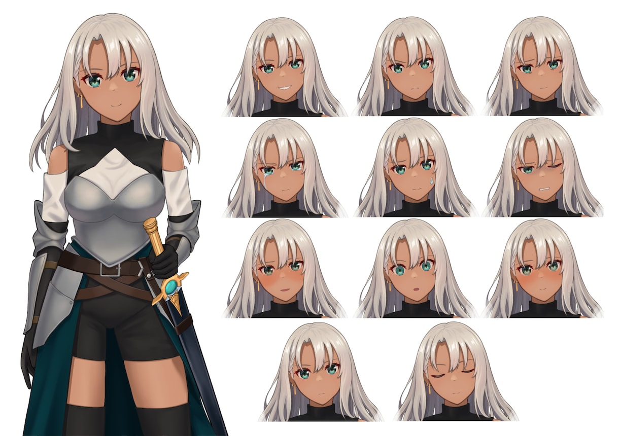 イラストお描きします サムネイル、立ち絵、挿絵、MVイラストなど イメージ2
