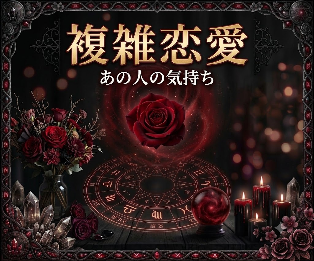 複雑恋愛｜相手の本音とご縁の流れを読み解きます 否定しません。誰にも言えない恋に寄り添います イメージ1