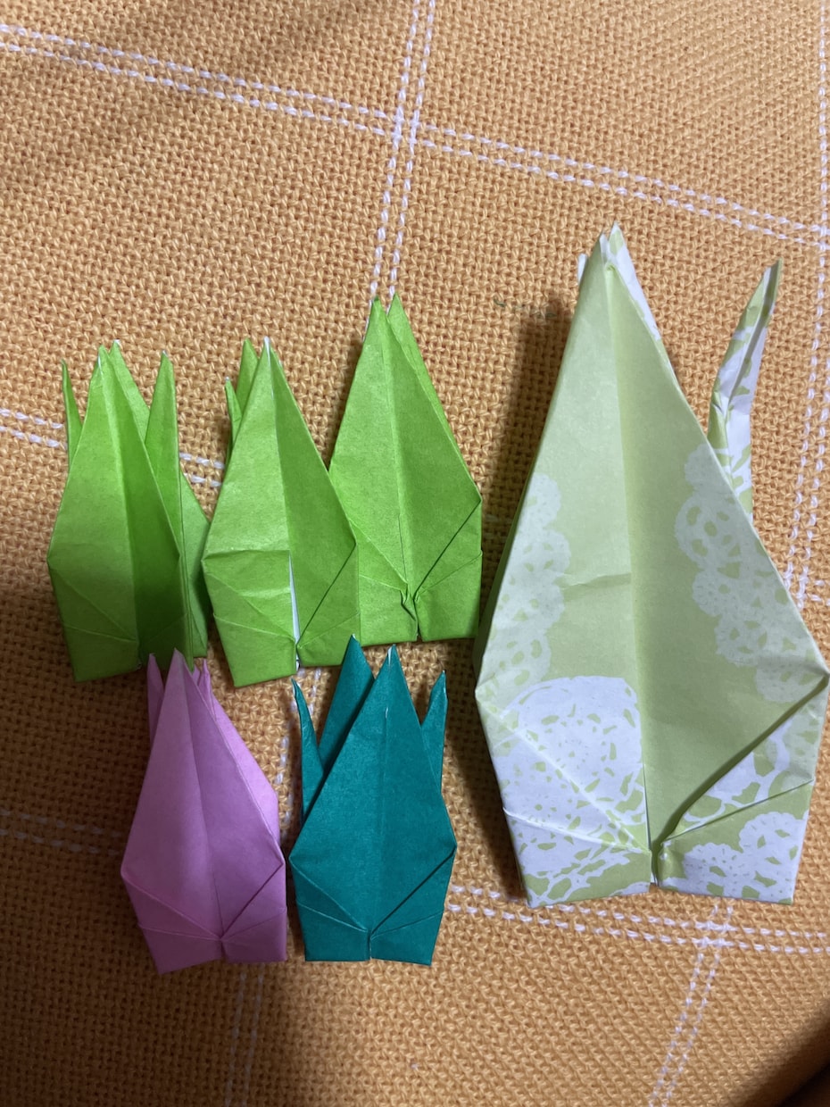 折り紙　鶴折ります オーダー制になります！糸で吊るす鶴シャワーではありません。 イメージ1