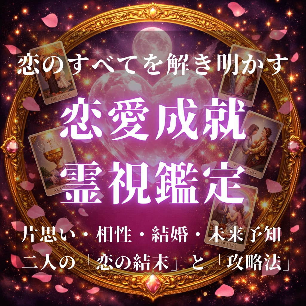 彼の全本音と二人の恋の未来を戦略的に完全霊視します 彼の全本音を解明。恋の迷路を抜け出すための戦略地図を作成 イメージ1