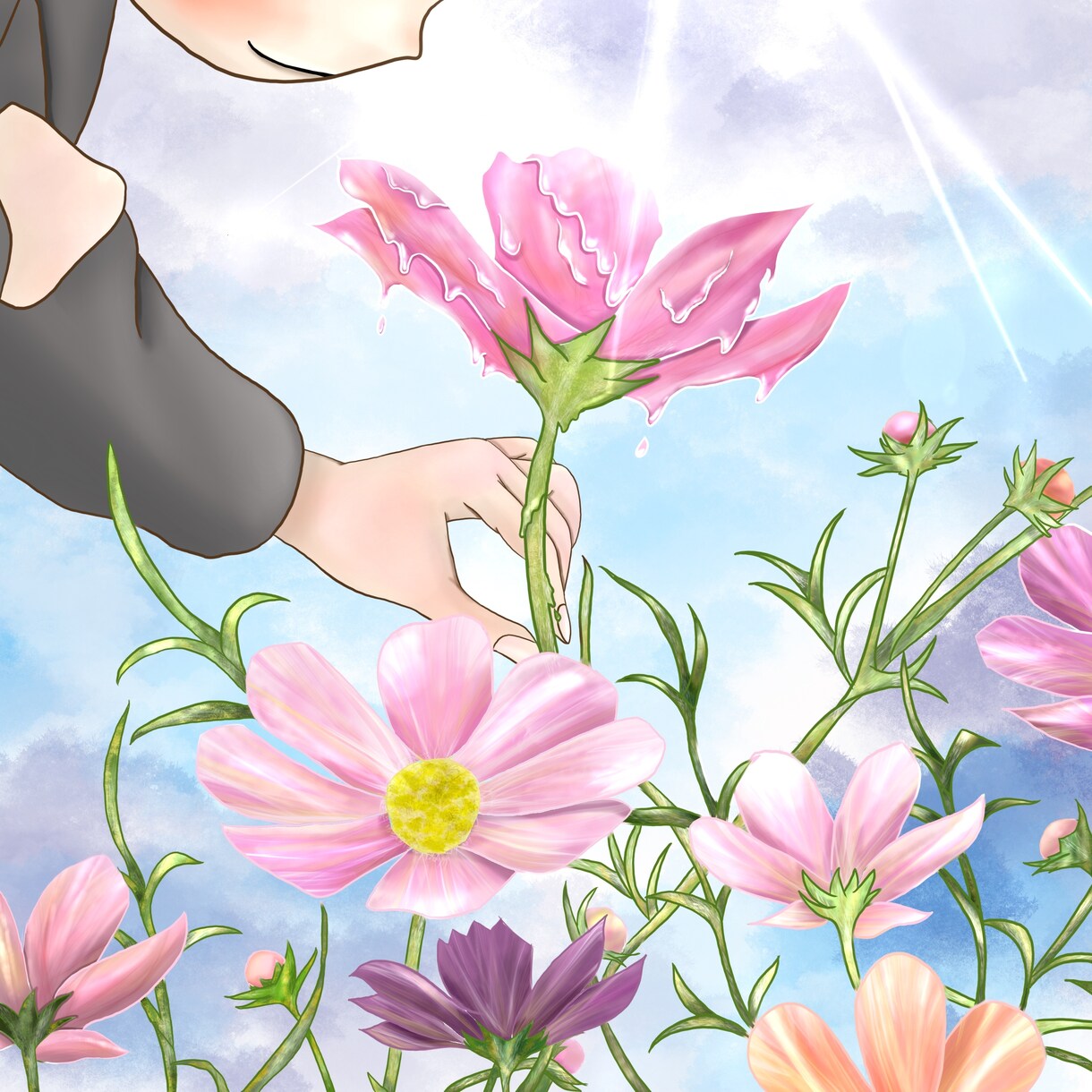 少し独特な世界観描きます アーティストのジャケット依頼やアイコン画像の実績あります✨️ イメージ4