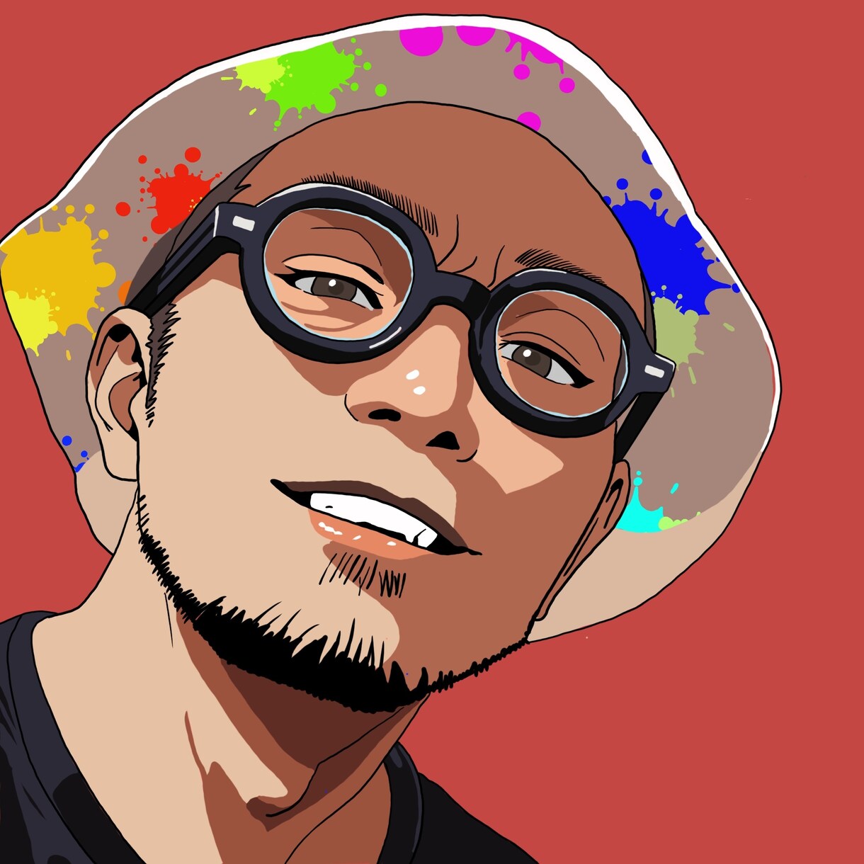 写真を元に似顔絵を描きます プレゼント･アイコン用にオススメです！ イメージ5