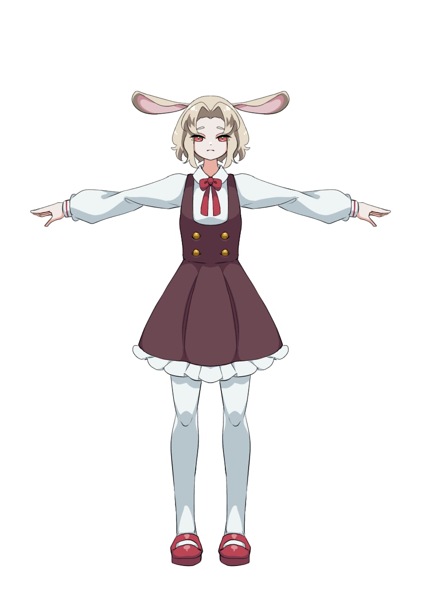 Vtuber様へフルスクラッチ3Dモデルを作ります お一人様ごとに丁寧にヒアリング、相談しながら制作致します。 イメージ2
