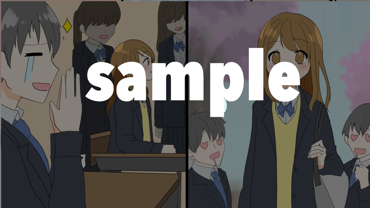 youtube漫画動画制作します 1ページ700-1000円、youtube漫画動画制作します イメージ3