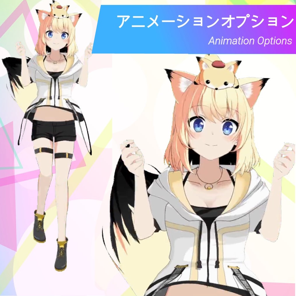 新しい時代のLive2D超可動モデル制作します 絶対の自信あり！動きが異次元、一度動画を全て見てください！ イメージ3