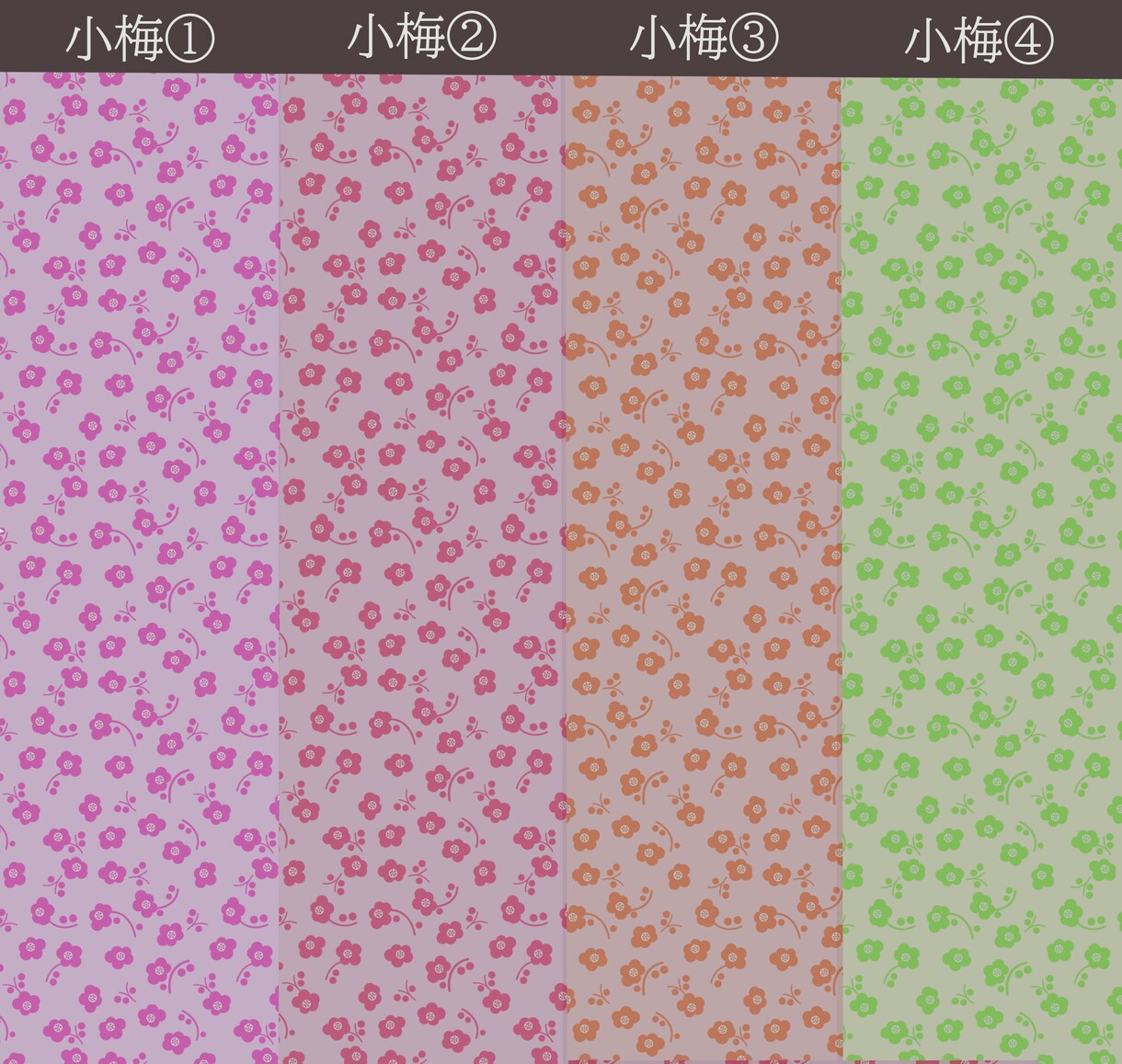 リアルな手描き風似顔絵を無料和柄背景でお描きします 表情や色味など調製可、アイコン、名刺、ギフト、特別な日に イメージ3
