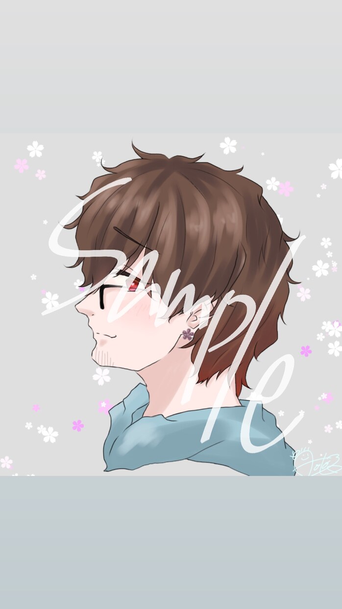 アイコン描きます SNS等で使えるアイコン作成!! イメージ2