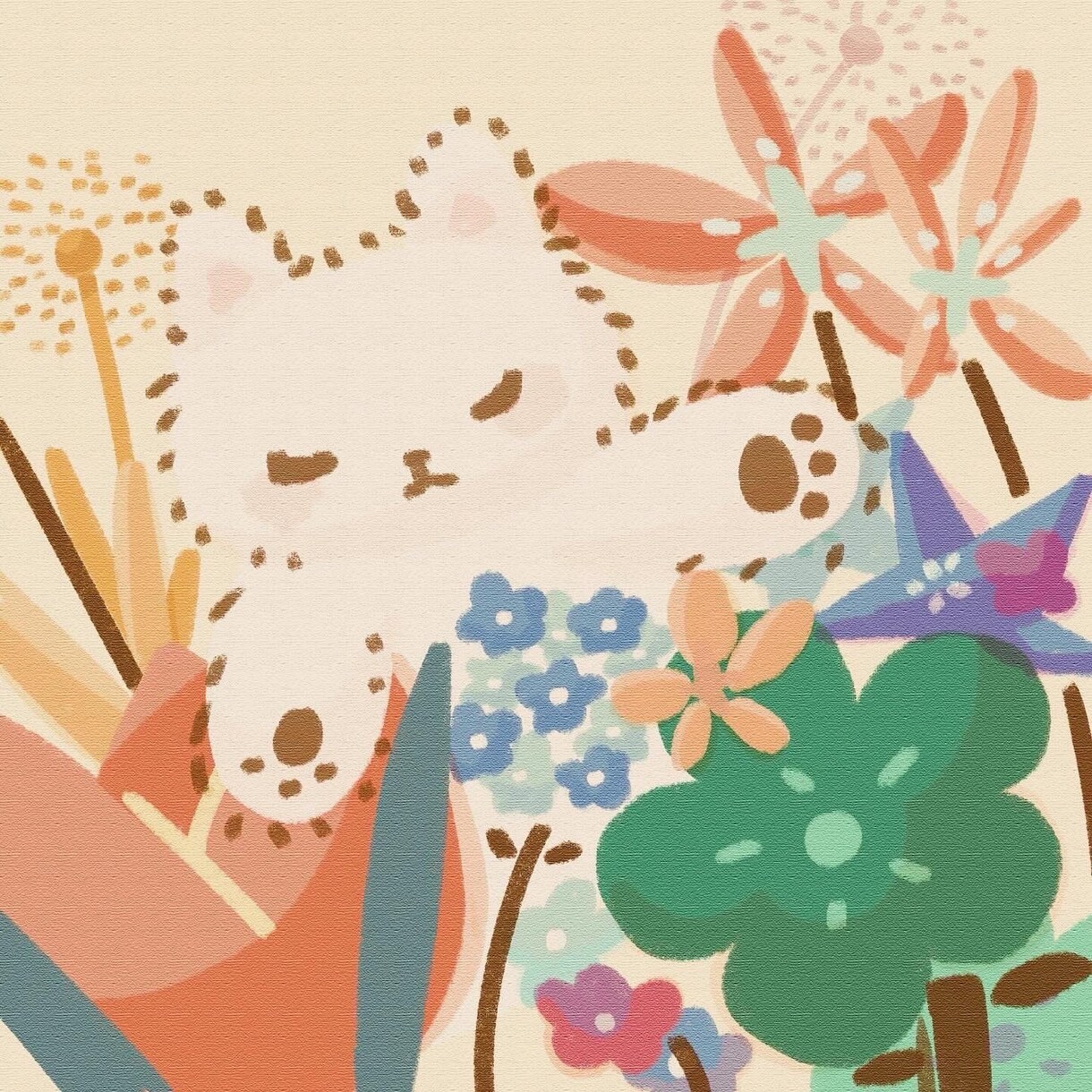 かわいいイラストを描きます 動物や花のイラストが得意です！ イメージ2