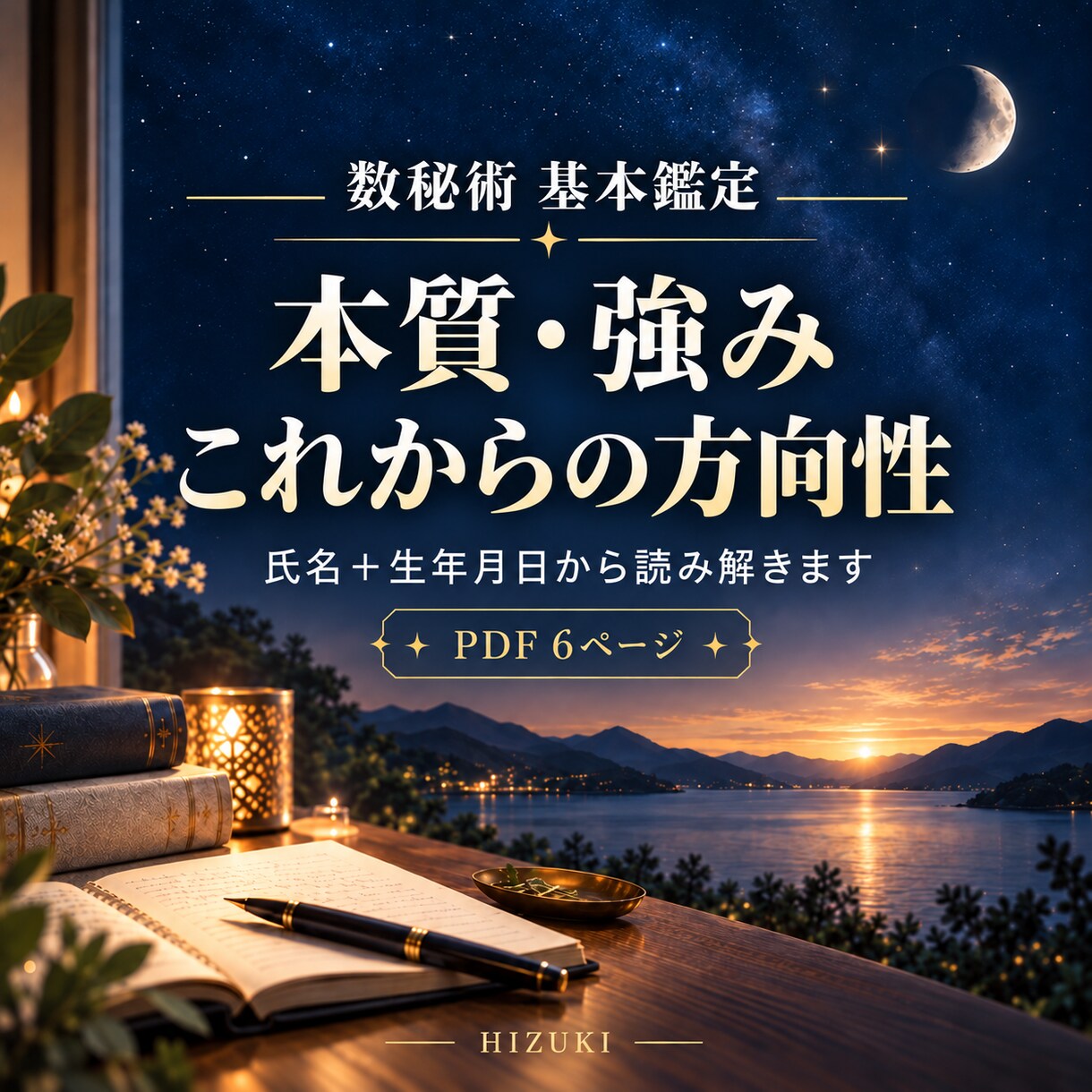 数秘術であなたの本質・強み・方向性を読み解きます 本質・強み・これからの方向性を知り、自分らしい選択のヒントに イメージ1