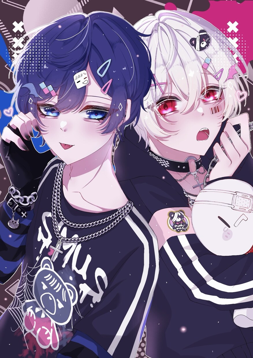 SNS用等幅広いイラストを描きます サムネ/アイコン/挿絵…かわいいからかっこいいまで！ イメージ1