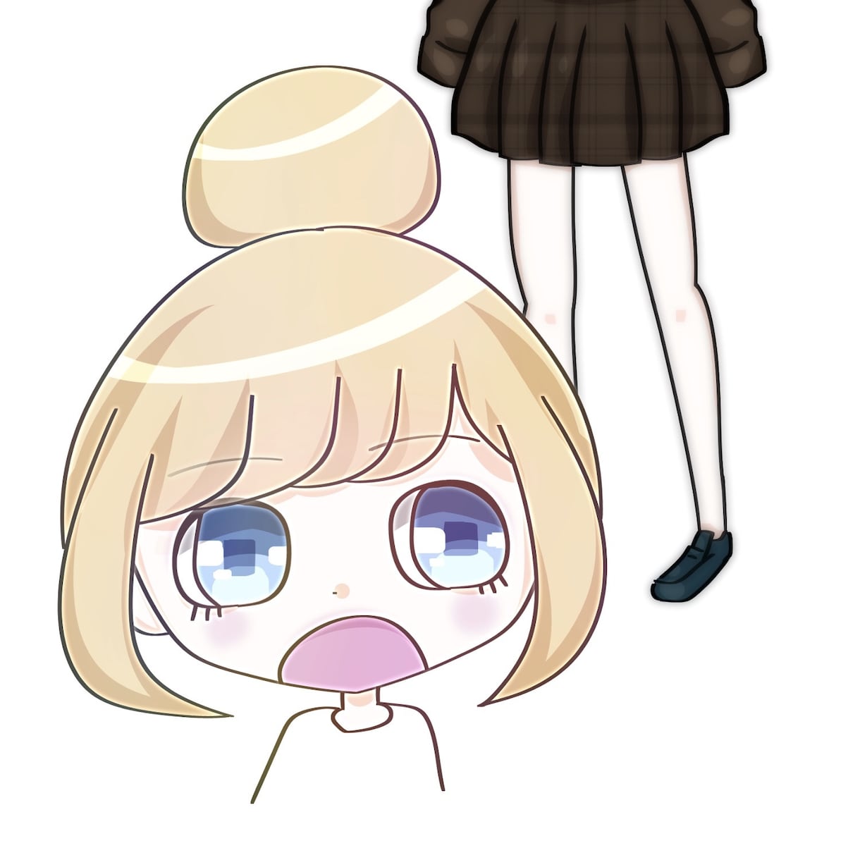 絶対他人と被らない!?ポップなイラストを描きます ポップでかわいいイラストが売りです♡ イメージ6