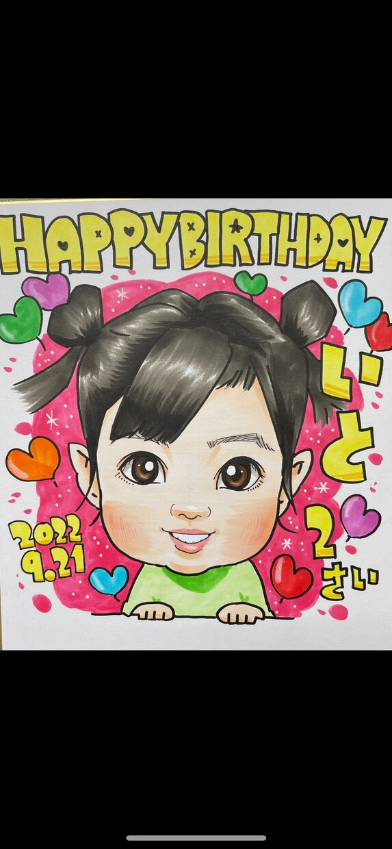 世界で一つの手描き似顔絵をお届けします 記念日、結婚式、長寿のお祝いに イメージ7