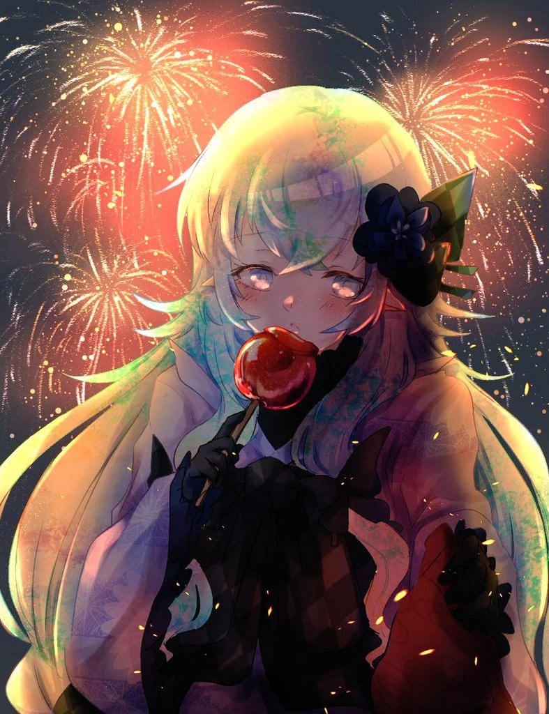 キラッキラ！な女性キャラのアイコン作成いたします 〜可愛いキャラは発光させたい〜 イメージ6