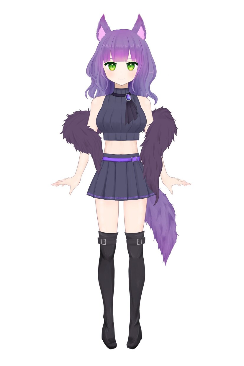 高品質で可愛いlive2d・VTuber作ります デザイン制作からモデリング・キー設定までお任せください！ イメージ5