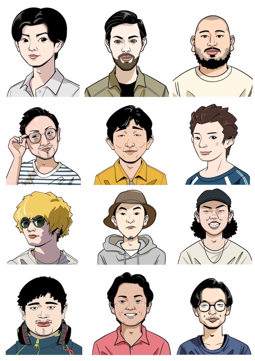 印象に残る似顔絵描きます SNSのアイコンや名刺、プレゼントや記念にもどうぞ！ イメージ6