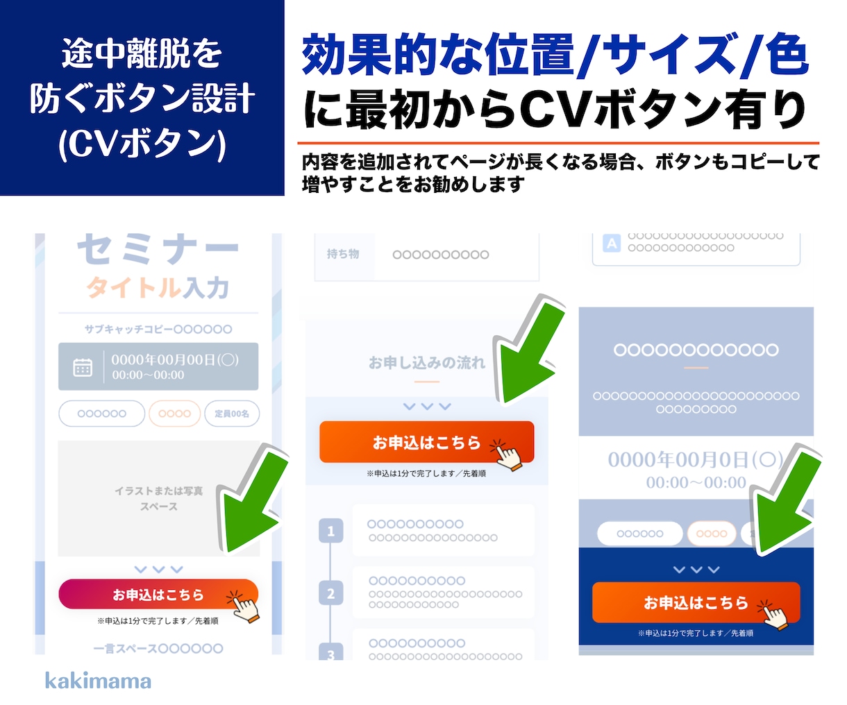 LP作成デザイン_Canvaテンプレート販売します 集客LPがCanvaで制作できます。セミナー/講座/教室など イメージ7