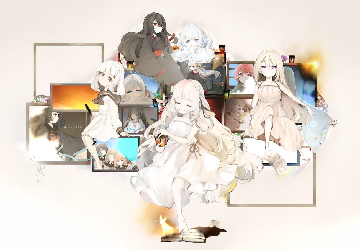 立ち絵やアイコン等描きます 少女のイラストを描きます、ご相談ください イメージ5